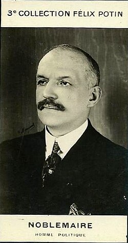 Portrait de Georges Noblemaire