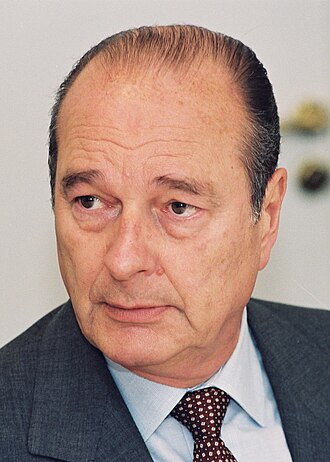 Portrait de Jacques Chirac