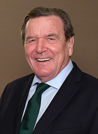 Portrait de Gerhard Schröder