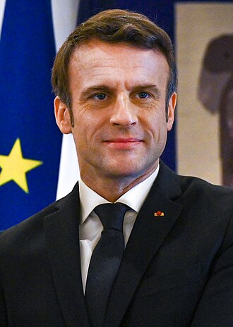Portrait de Emmanuel Macron